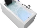 Ariel Platinum Whirlpool Bathtub Ariel Platinum 59 In Acrylic Right Drain Rectangular