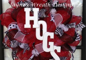 Arkansas Razorback Decor Arkansas Razorbacks Wreaths Hogs Jayne S Wreath Designs On Fb