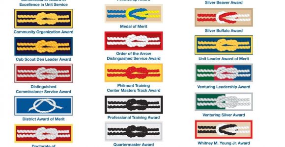 Arrow Of Light Awards A Guide to Bsa Square Knots and How to Wear them Scouting