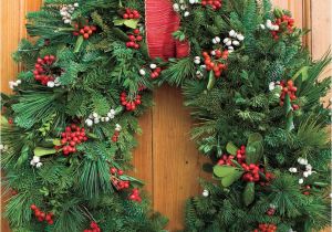 Artificial Christmas Wreaths Decorated 100 Fresh Christmas Decorating Ideas southern Living
