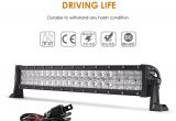 As Seen On Tv Light Switch Amazon Com Auxbeam 22 Inch Led Light Bar Curved 120w Led Off Road