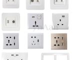 As Seen On Tv Light Switch Universal Uk Usb Outlet Wall Electrical Light Switch socket F Tv