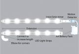As Seen On Tv Outdoor Light Under Light Led Bars Strips Light Underlights Motion Sensor Battery
