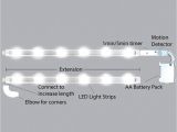 As Seen On Tv Outdoor Light Under Light Led Bars Strips Light Underlights Motion Sensor Battery