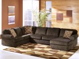 Ashley Furniture Arlington Texas Vista Chocolate 3 Piece Sectional with Right Chaise by ashley