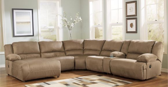 Ashley Furniture Midland Tx Signature Design by ashley Hogan Mocha 6 Piece Motion Sectional