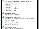 Assisted Bench Press Workout 4 Cardio Chest 31 Days Of Workouts Low Impact Fat Loss