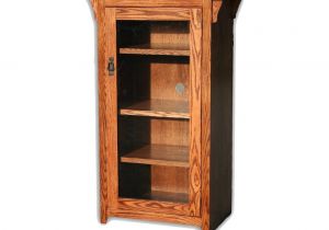 Audio Furniture Audio Racks and Cabinets Od O M242 Mission Oak Stereo Audio Component Cabinet