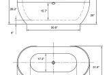 Average Bathtub soaking Depth Akdy 69" Freestanding soaking Bathtub