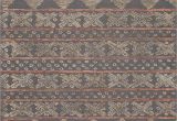 Aztec Print area Rug Jaipur Rugs Modern Tribal Pattern Gray Wool area Rug Sti03