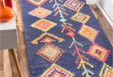 Aztec Print Rug Runner Leif Hand Tufted Blue area Rug Products Pinterest Blue area