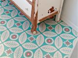 B Q Stick Down Flooring Half Bath Redo the Happiest Floors On the Block Pinterest