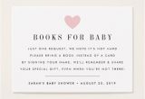 Baby Bath Bath Insert Book Request Baby Shower Invitation Insert Card