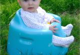 Baby Bath Seat 5 Month Old Five Month Old Baby Sitting In A Bumbo Baby Seat Stock