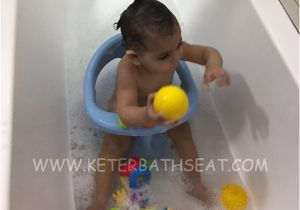 Baby Bath Seat for Boy Keter Baby Bathtub Seat Light Blue – Keter Bath Seats