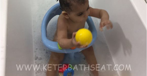 Baby Bath Seat for Boy Keter Baby Bathtub Seat Light Blue – Keter Bath Seats