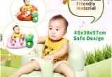 Baby Bath Seat for Sitting Up Inflatable toddlers Sit Me Up Stool Training Seat Dining