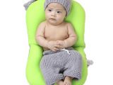 Baby Bath Seat or Mat Baby Bath Tub Seat Bathing Net Frog Design Foldable Infant