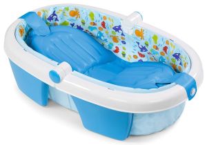 Baby Bath Seat Walmart Shop Summer Infant Neutral Fold Away Baby Bath Free