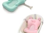 Baby Bath Seat with Mat Baby Bath Tub Newborn Baby Foldable Baby Bath Tub Pad