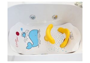 Baby Bath Seat Yellow Aquapod Bath Seat Baby Bath Mat with Safety Seat Yellow