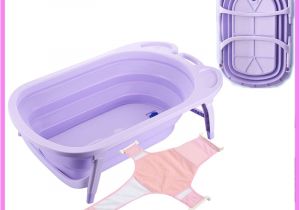 Baby Bath Tub 2 In 1 Foldable Hanging Baby Bath Tub for Newborn Travel Portable