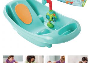 Baby Bath Tub 4 In 1 Summer Infant My Fun Tub Baby Bath Seat with Sprayer