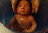 Baby Bath Tub 5 Months Five Day Old Baby Gets to Experience Mommy S Womb Again