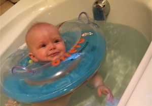 Baby Bath Tub 5 Months Reagan at 5 Months