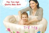 Baby Bath Tub Dubai Tiny tots Baby Infant Travel Inflatable Bath Tub Cream