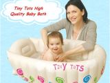 Baby Bath Tub Dubai Tiny tots Baby Infant Travel Inflatable Bath Tub Cream