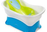 Baby Bath Tub Edmonton Summer Infant Right Height Bath Tub In Green White Blue