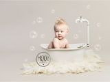 Baby Bath Tub Germany Digital Prop for Baby Sitter Digital Background Newborn