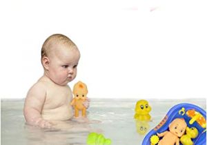 Baby Bath Tub Gift Set Amazon 7 Pcs Funny Baby Bathtime Doll In Bath Tub
