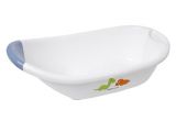 Baby Bath Tub Tesco Buy Safetots Dinosaur Ergonomic Baby Bath White with Blue