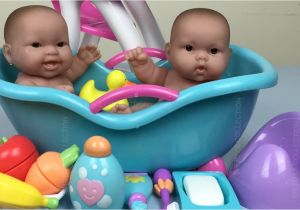 Baby Bath Tub toys R Us Twin Baby Dolls Bath Time Pretend Play Feeding Potty Time