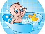 Baby Bath Tub Vector Baby Bathtub Clipart Clipground