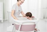 Baby Bath Tub Volume Size Folding Child Kids Bath Tub Thicken solid