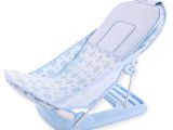 Baby Bath Tub with Chair Foldable Baby Bath Tub Bed Pad Portable Baby Bath Chair