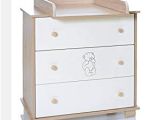 Baby Bath Tub with Chest Of Drawers Baby Changing Chest Bear Nursery Furniture Changer Unit