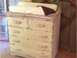 Baby Bath Tub with Chest Of Drawers Pink Tall Dresser Baby Changing Station Vintage Chest Of
