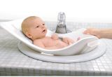 Baby Bath Tub with Drain Puj Infant Sink Tub the soft and Foldable Baby Bath Tub