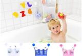 Baby Bath Tub with Drawers Baby Bath Bathtub toy Mesh Net Storage Bag Holder Suction