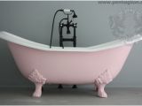 Baby Bath Tub with Feet the Rufford 73" Vintage Designer soft Pink Cast Iron