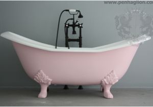 Baby Bath Tub with Feet the Rufford 73" Vintage Designer soft Pink Cast Iron