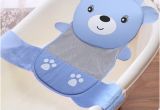 Baby Bath Tub with Hammock Infant Baby Bathtub Mesh Sling Adjustable Baby Bath Sling