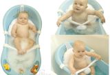 Baby Bath Tub with Hammock Newborn Baby Bath Sling Hammock Net Seat Support