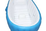 Baby Bath Tub with Jets Baby Inflatable Bathtub Flymei Portable Infant toddler
