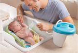 Baby Bath Tub with Sling Summer Infant Newborn to toddler Bath Center & Shower