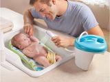 Baby Bath Tub with Sling Summer Infant Newborn to toddler Bath Center & Shower